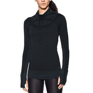 Under Armour Threadborne seamless funnel neck sweatshirt size M